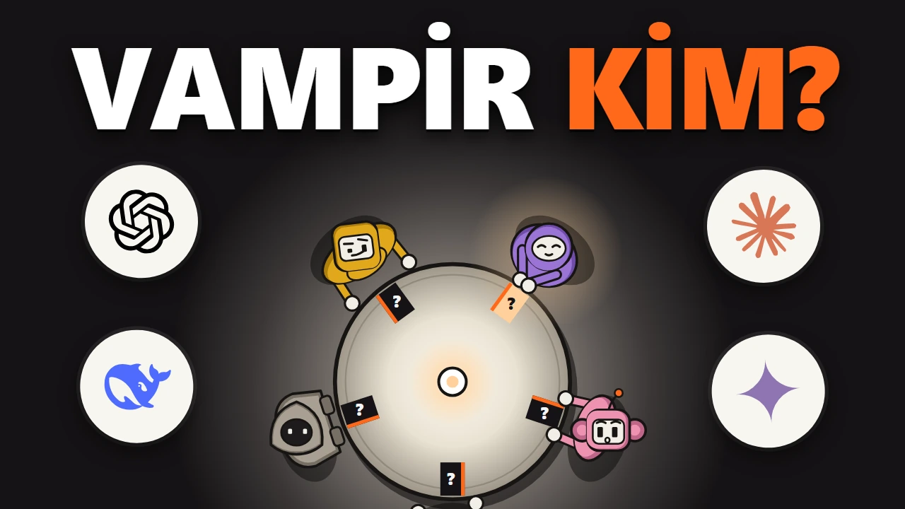 Beş yapay zekâya Vampir Köylü oynattım — Vampir kim?